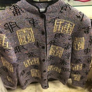 SOUTH COTTON HAND KNITTED SWEATER